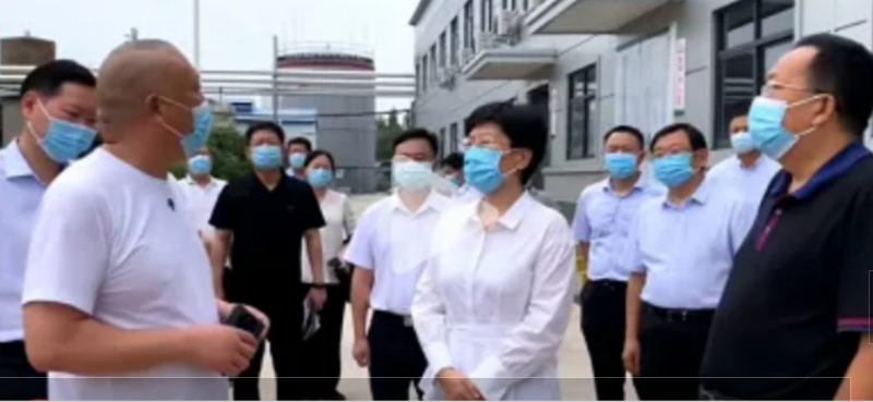 焦作市委書(shū)記葛巧紅一行蒞臨旭瑞集團(tuán)參觀調(diào)研！